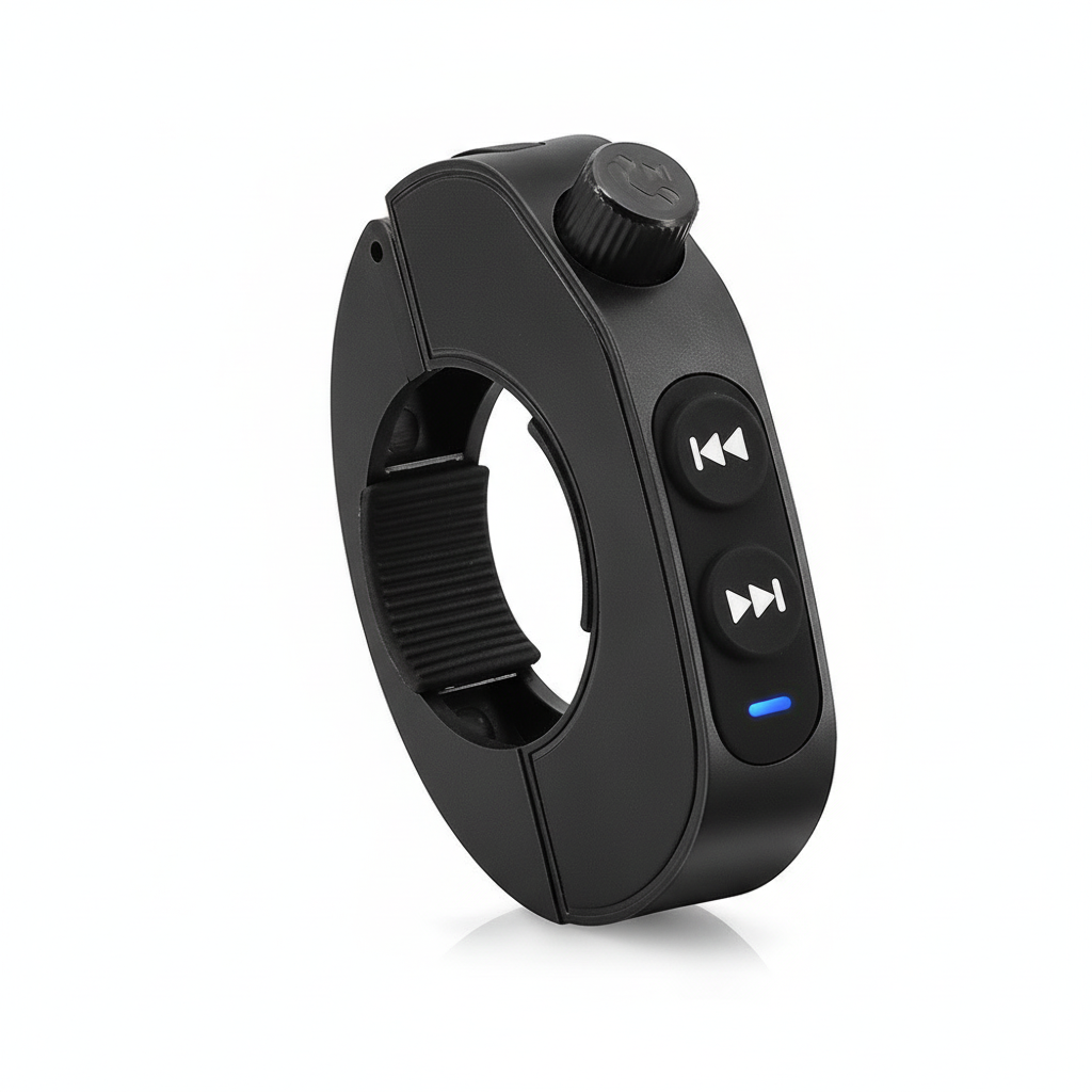 Motorcycle Handlebar Media Controller Steering Wheels Switch Bluetooth-compatible Wireless Media Smart Phone Remote Controller